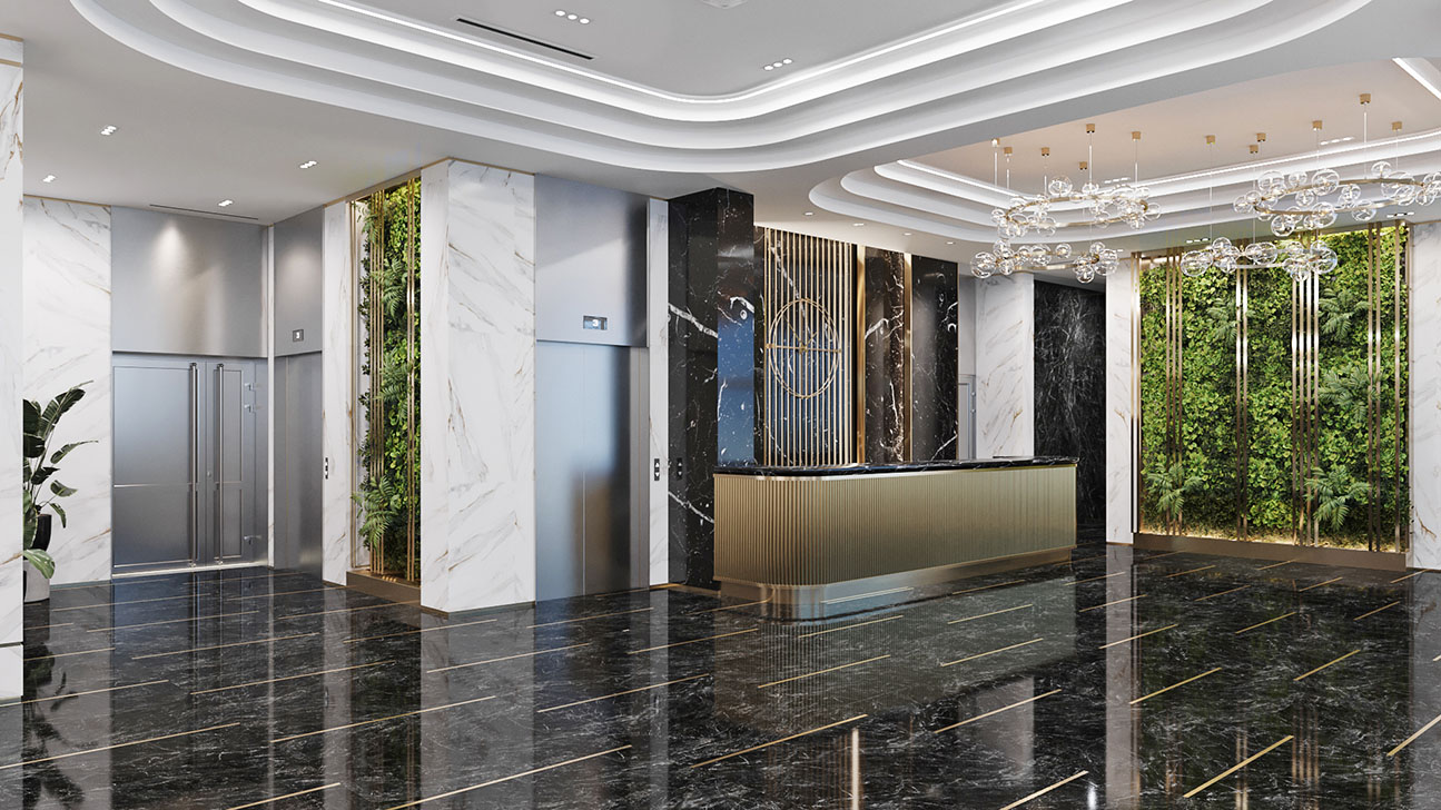 پکیج دیواری برای ساختمان پنج (۵) طبقه در بوشهر - شرکت یونیک